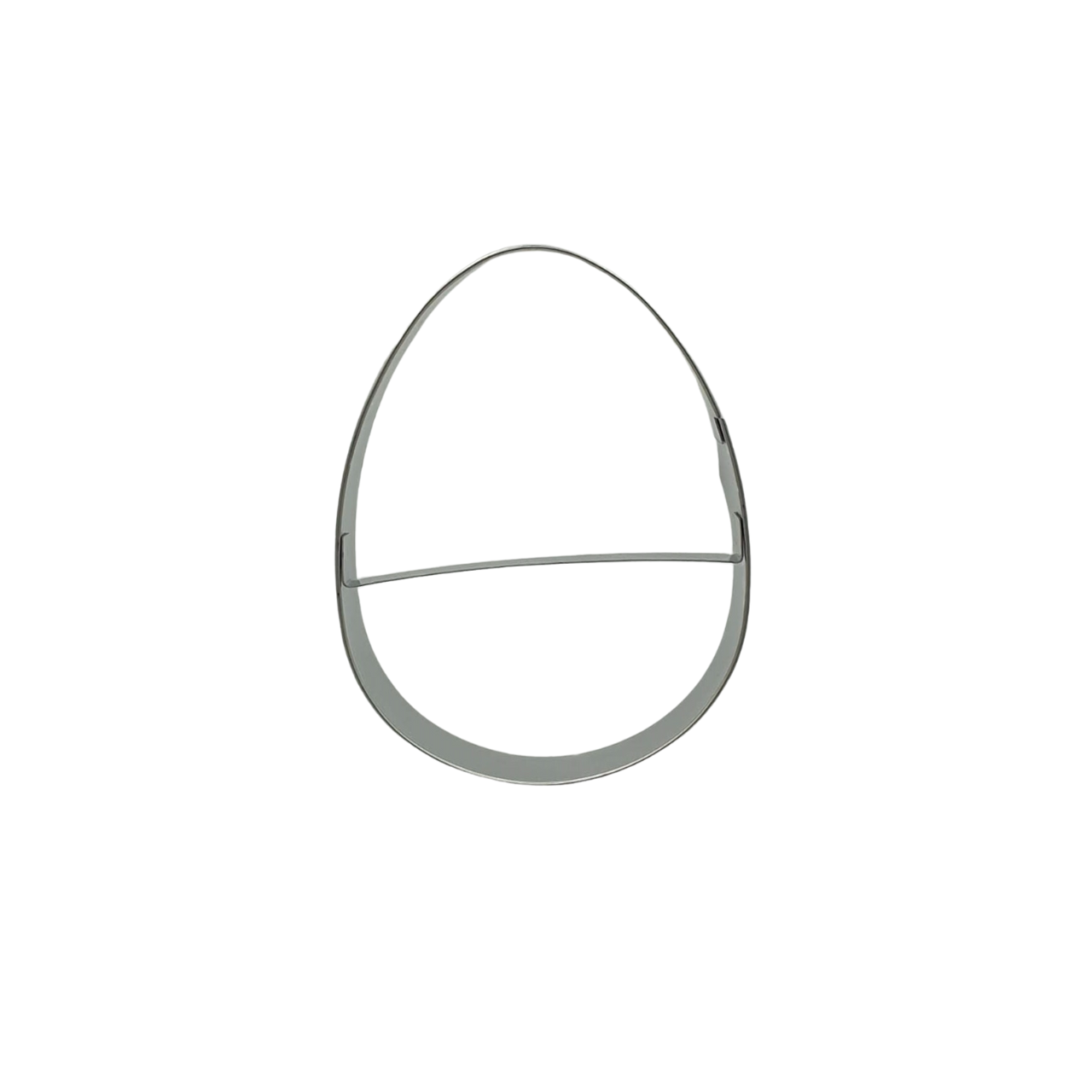 Easter Egg 7cm Cookie Cutter Stainless Steel