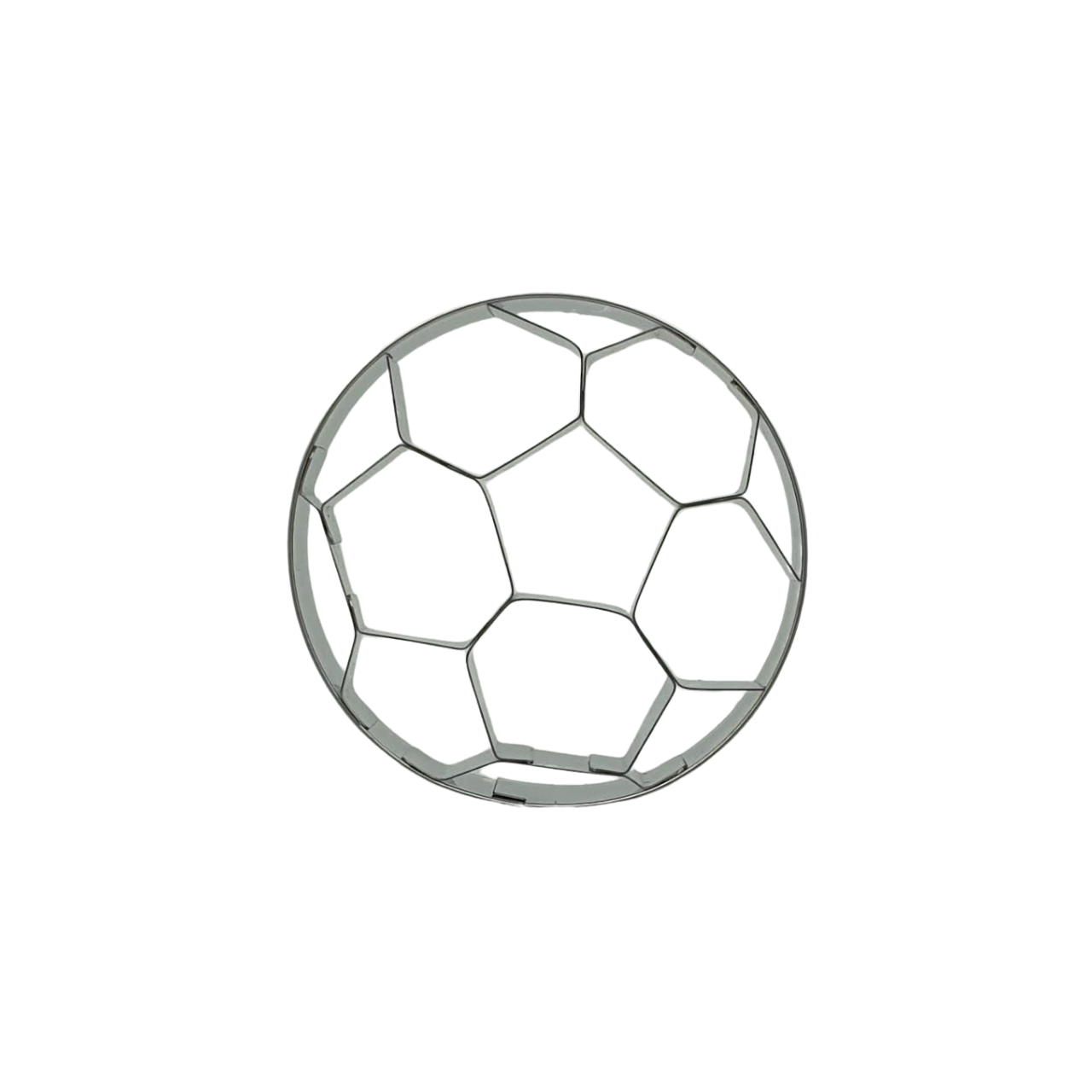 Soccer Ball 6cm Cookie Cutter Stainless Steel